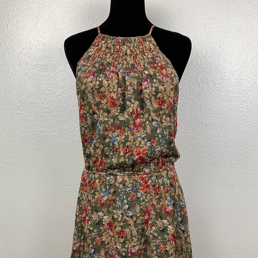JOIE Reinelde Floral‎ 100% Silk Blouson Dress - Picture 4 of 9